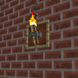 Wall Torch (Using Item Frame)
